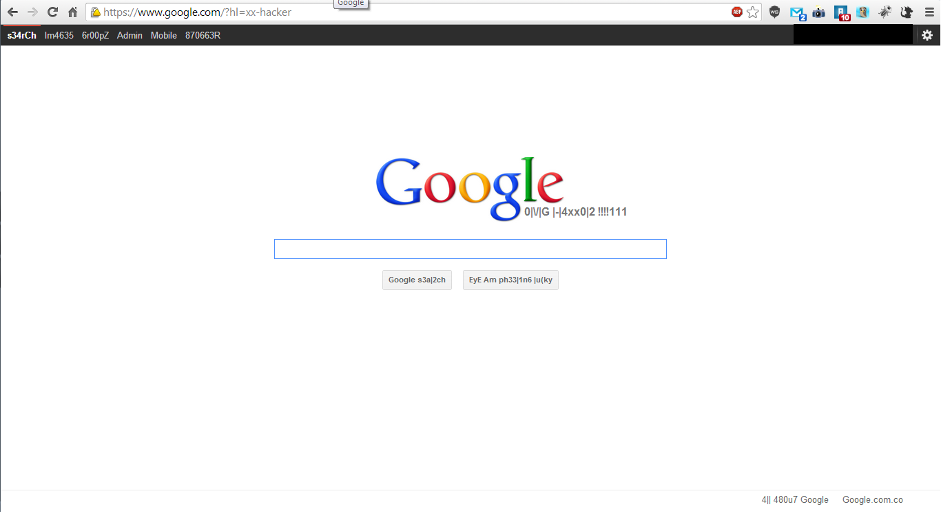Google l33t