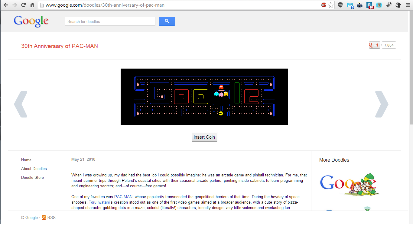 google pacman