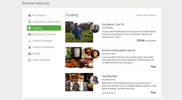 Google Helpouts
