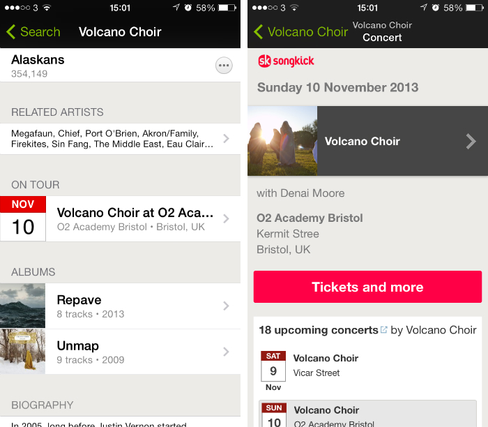 Spotify ios