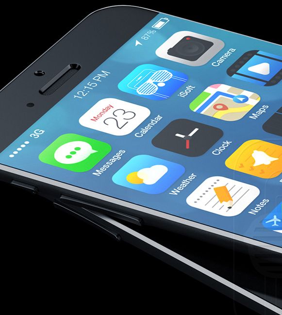 concepto de diseno iphone6