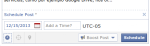 programar post en facebook - new