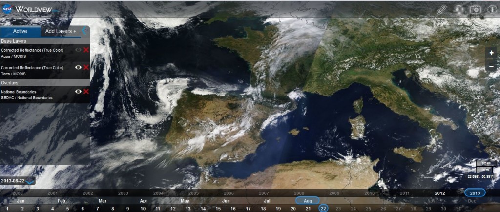sat earth data