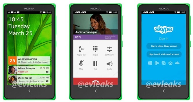 nokia normandy interfaz