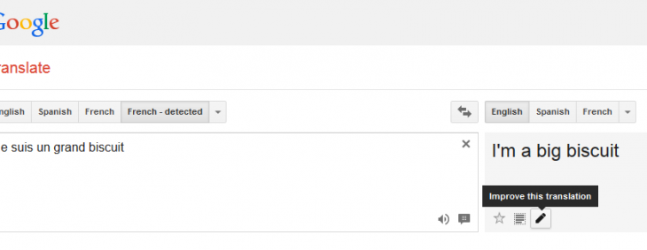 Google tranlate mejorar traduccion