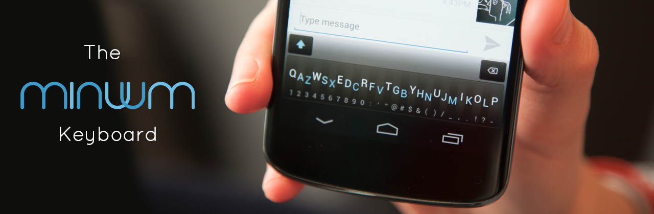 Minuum keyboard