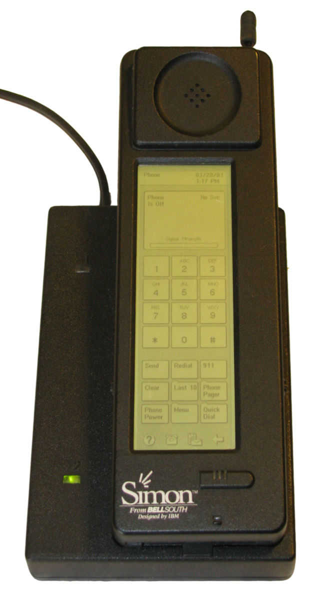 IBM SImon primer smartphone del mundo