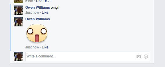 stikers facebook comentarios