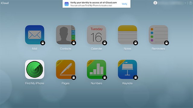 iCloud seguridad dos pasos