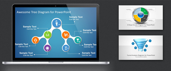 Excelentes diagramas para presentaciones de PowerPoint
