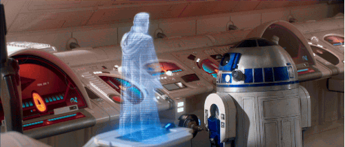 holograma star wars
