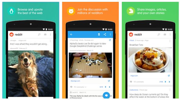 Reddit app oficial