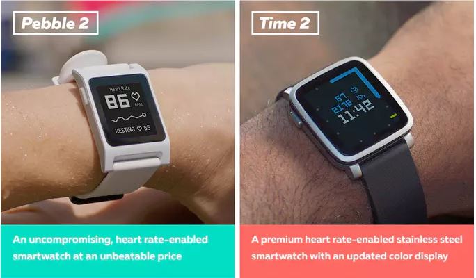 Pebble 2 and Pebble Time 2