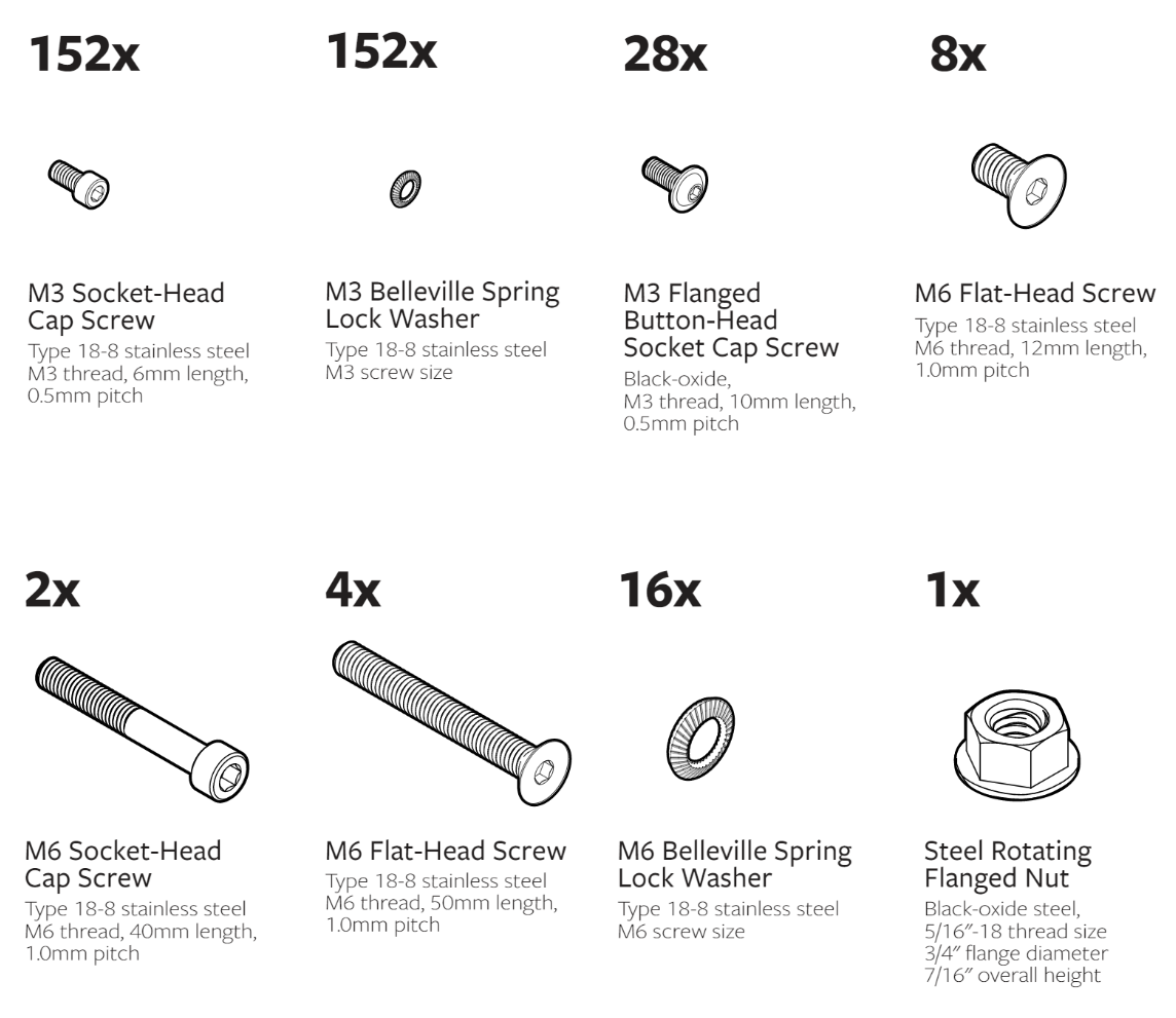 Facebook-Surround360-Screws